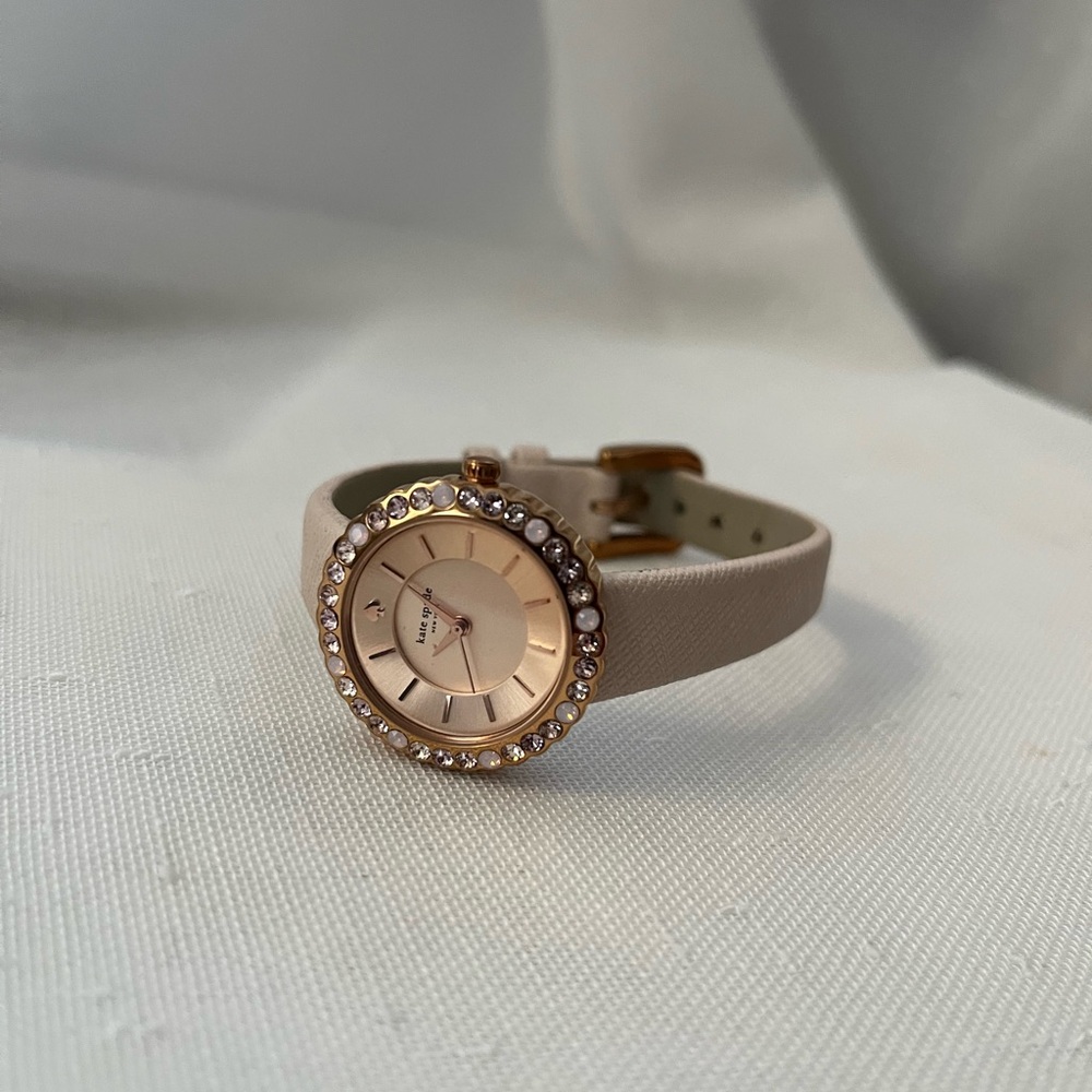 Kate Spade Rose Gold and Beige Women's Watch